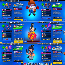 Tb1389 ✅🔴 71 Brawlers 🔴 24.300 Trophy 🔴 46 Skins 🔴🔷6 Legends🔷21 Mythics🔷25 Epics🔷8 Gems🔷✅Changeable E-mail✅ 4